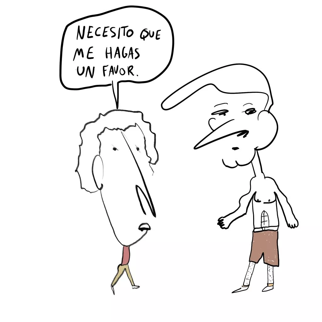 un favor